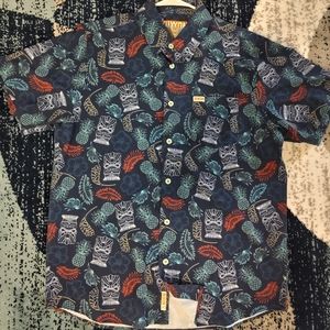 Dixxon Flannel Co. Men's Tiki Totem Party Shirt - LG